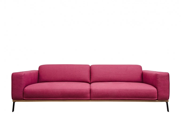 BEA, Designer Sofa 3 Sitzer Stoff viele Farben, Designermöbel im Wohnzimmer