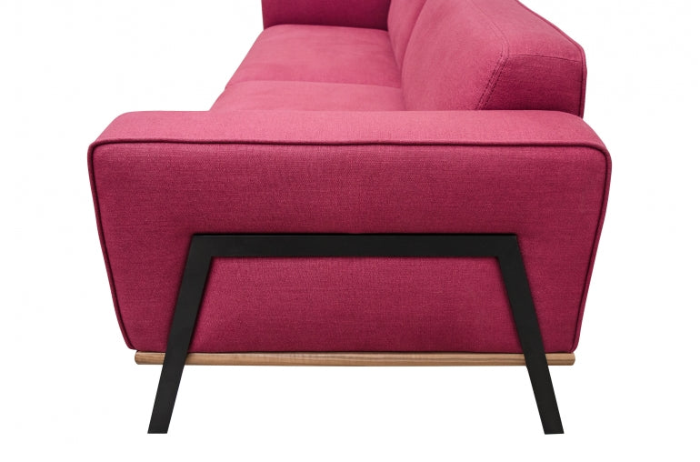 BEA, Designer Sofa 3 Sitzer Stoff viele Farben, Designermöbel im Wohnzimmer