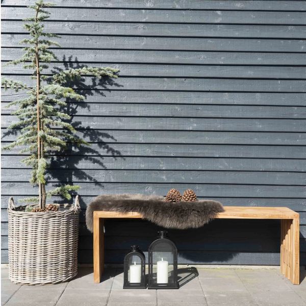 BEN, Holzbank, Sitzbank 140 cm drinnen & draußen