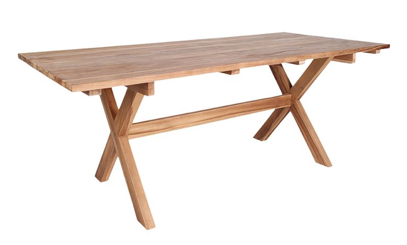 Matz Möbel Gartentisch DIA 200*90 cm recycelt Massivholz Landhausstil