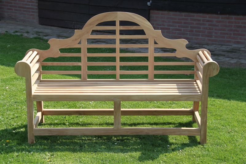 ENY, Gartenbank 2 Sitzer Holz im Landhausstil