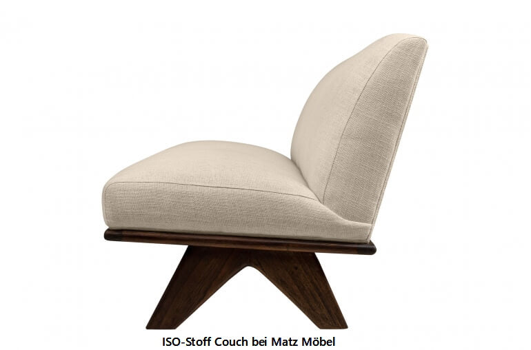 ISO, Designer Couch beige 2 Sitzer