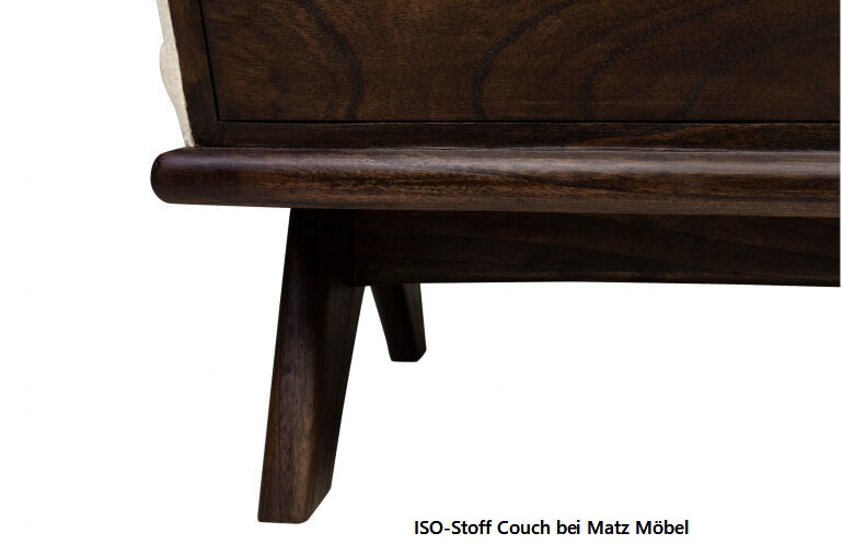 ISO, Designer Couch beige 2 Sitzer
