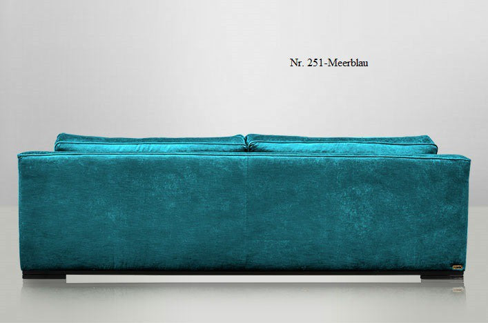 JOSUA, Designer Sofa Samt 4 Sitzer viele Farben