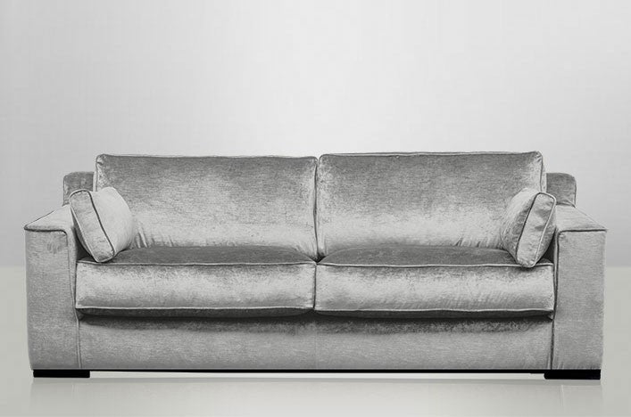 JOSUA, Designer Sofa Samt 3 Sitzer