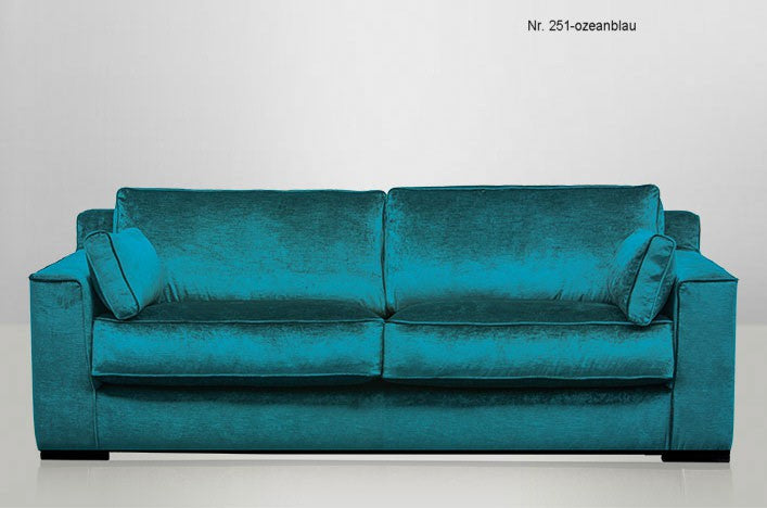 JOSUA, Designer Sofa Samt 3 Sitzer