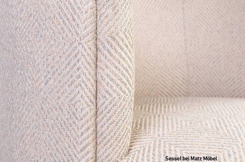 KIM, Sessel creme weiß, Designer Drehsessel