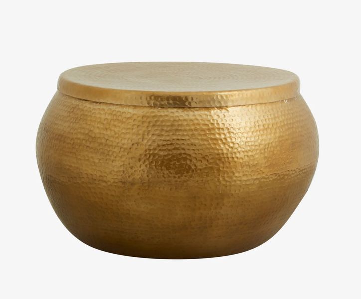 SAIKA, Couchtisch rund D 70 cm gold, Wohnzimmertisch