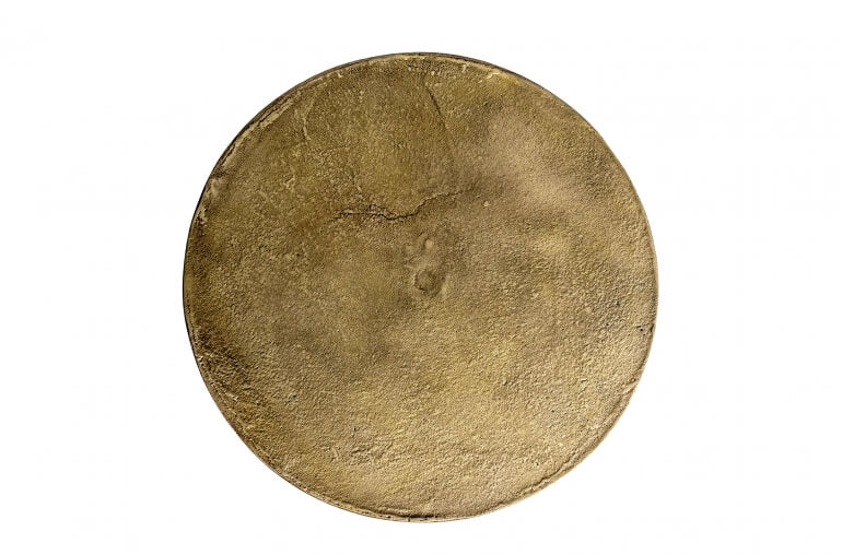 SAVA, Designer Hocker gold rund