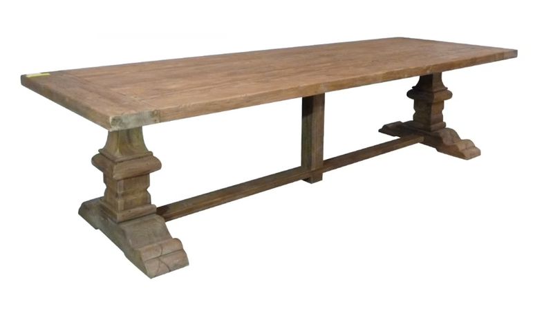 SOLO, Recyclingholz Esstisch 240 cm Landhausstil
