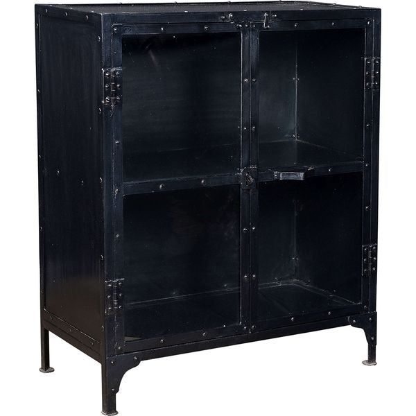 Sideboard TED mit Glastüren B 80 cm