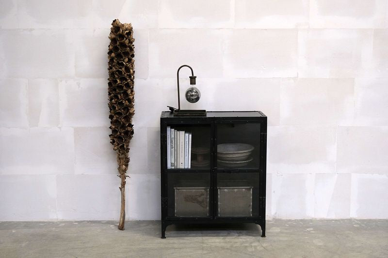Sideboard TED mit Glastüren B 80 cm