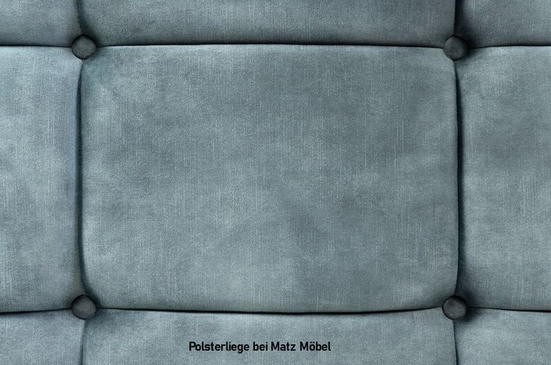 TONI, Daybed, Samt Polsterliege blau