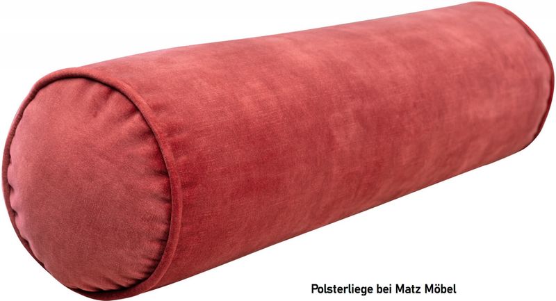 TONI, Daybed rot, Samt Polsterliege ruby