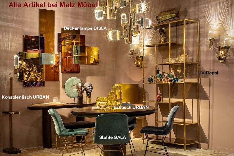 URBAN, Esstisch rund Holz, Designer Holztisch