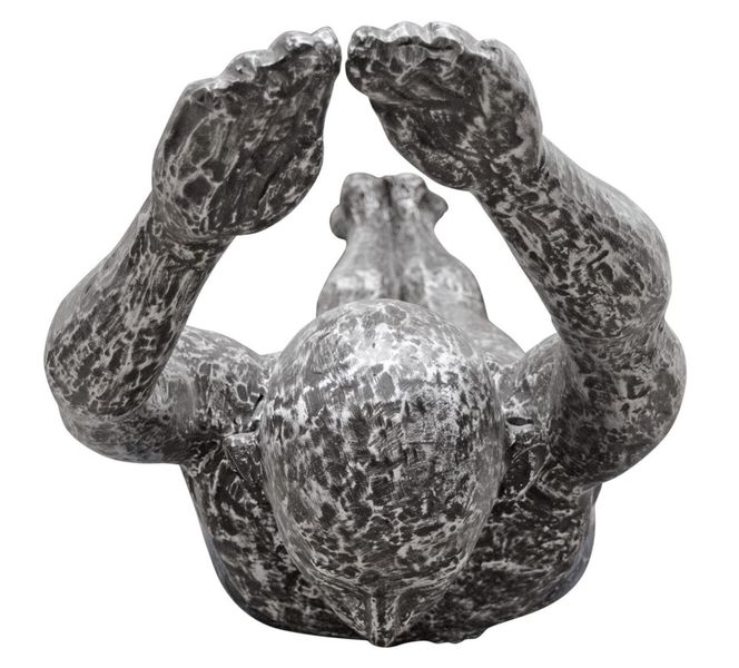 02, abstrakte Alu-Figur Statue H 200 cm "gestreckter Taucher"