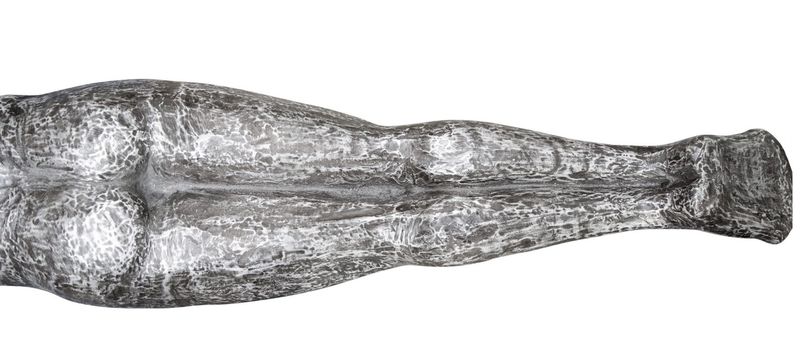 02, abstrakte Alu-Figur Statue H 200 cm "gestreckter Taucher"