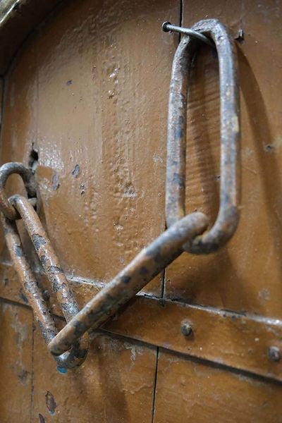 05, antike Doppeltür mit Oberlicht, alte Tür