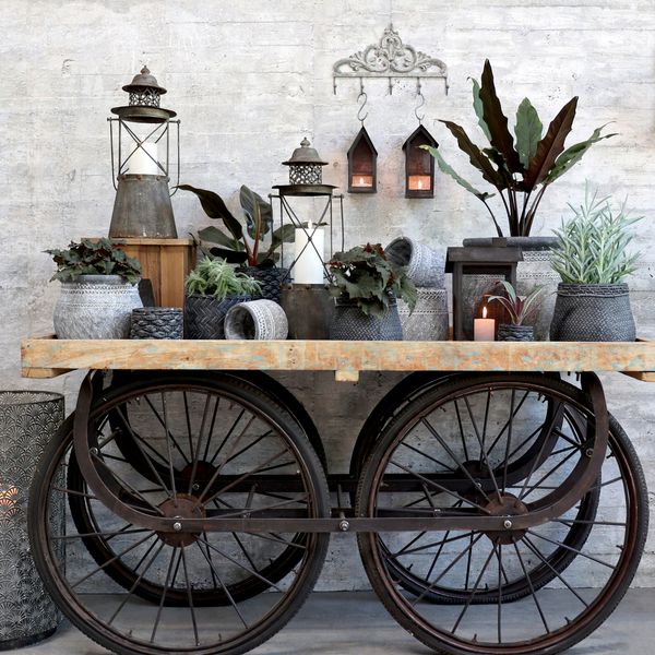 01, Alter Marktwagen, Blumenwagen