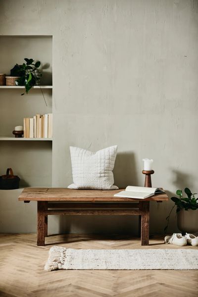 Matz Möbel Altholz Couchtisch MARTE 128 cm breit