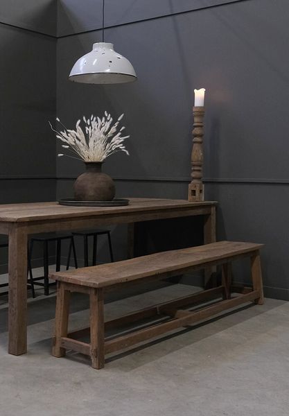 JAN, Altholz Esstisch 230 cm Massivholz
