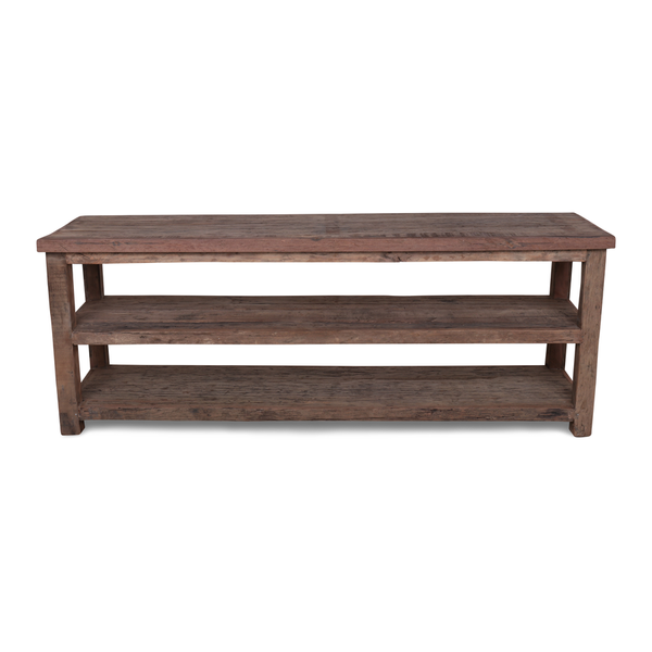 Altholz TV-Lowboard SANO B 160 cm, niedriges Regal