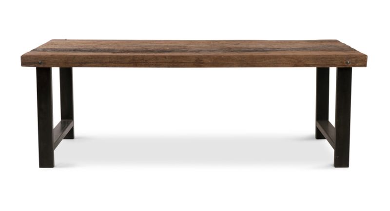 Matz Möbel Esstisch SANO 220*95 cm Holz Metall Industriedesign