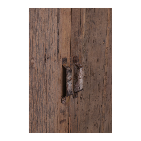 Altholz Schrank SANO, B 90 cm 2 Türen, Wäscheschrank