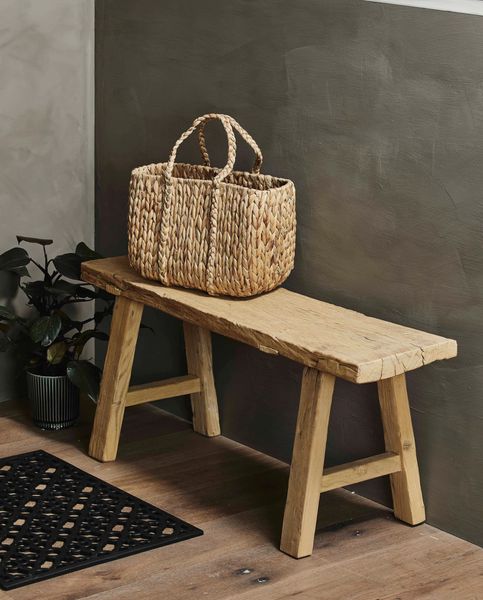 MARTE, Altholz Bank 110 cm im Landhausstil
