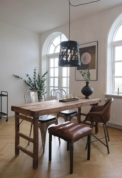 ANO, alter Esstisch Recyclingholz, Klapptisch