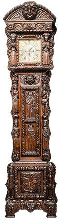 U7, Alte Standuhr von 1840 aus Schottland, antike Möbel