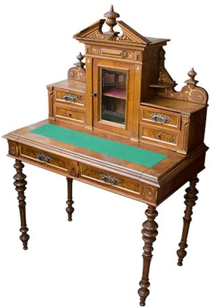 Antiker Schreibtisch "Lady Desk", Sekretär von 1900