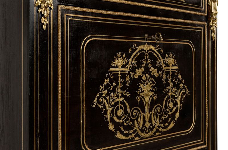 51, Sekretär "Napoleon III" Schrank-Schreibtisch