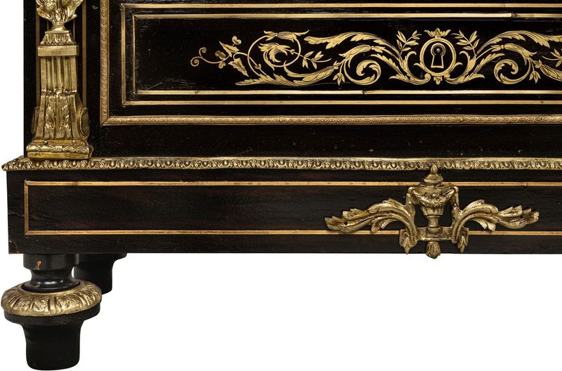 51, Sekretär "Napoleon III" Schrank-Schreibtisch