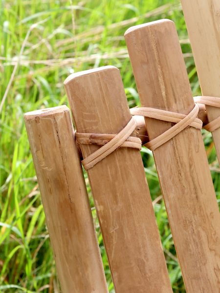 BERT, Gartentisch Bambus mit 2 Stühlen Landhausstil