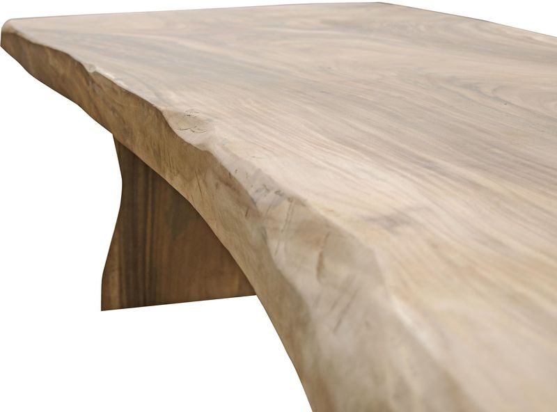 SORA, Baumstamm Esstisch L 270 cm Massivholztisch