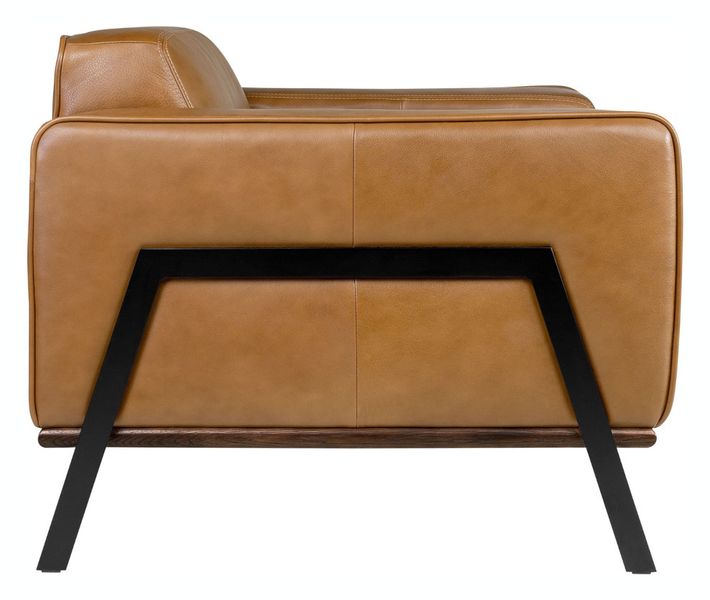 BEA, Designer Ledersessel braune Farben oder schwarz