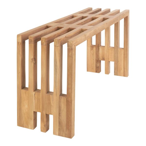 BEN, Holzbank, Sitzbank 90 cm drinnen & draußen