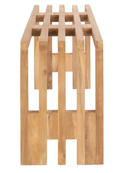 BEN, Holzbank, Sitzbank 90 cm drinnen & draußen