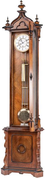 U1, antike Biedermeier Standuhr, antike Möbel