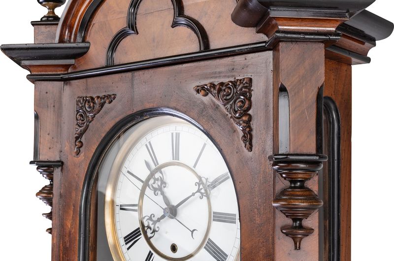 U1, antike Biedermeier Standuhr, antike Möbel