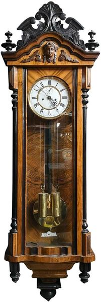 W1, Biedermeier Wanduhr