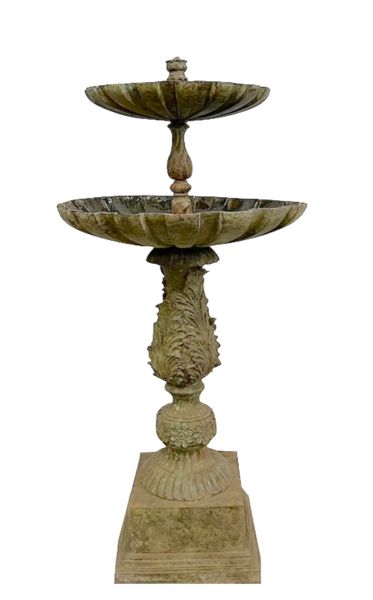 Matz Möbel Brunnen 2 Stufen aus Bronze