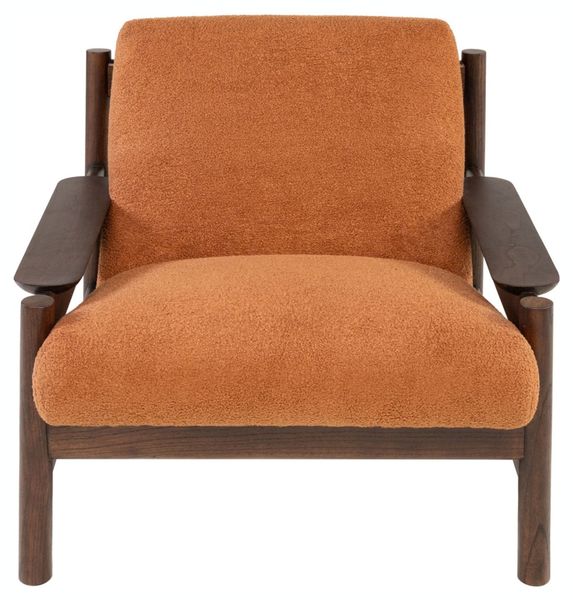 CASA, Designer Sessel terrakotta-braun, Clubsessel