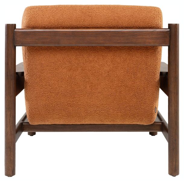 CASA, Designer Sessel terrakotta-braun, Clubsessel
