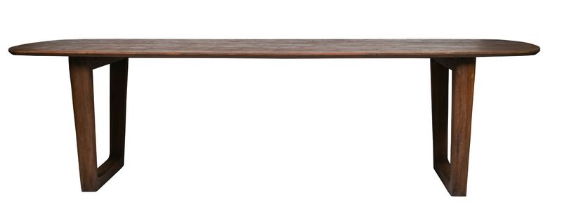 CORA, Designer Esstisch 270*100 cm dunkelbraun Holz