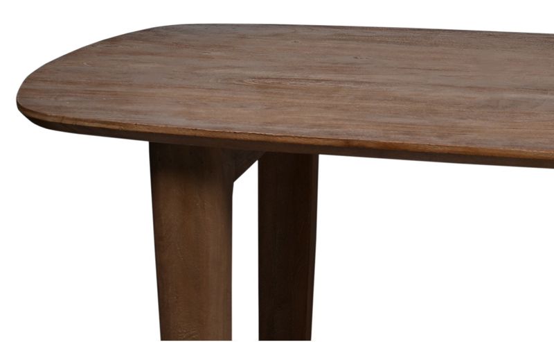 CORA, Designer Esstisch 270*100 cm dunkelbraun Holz