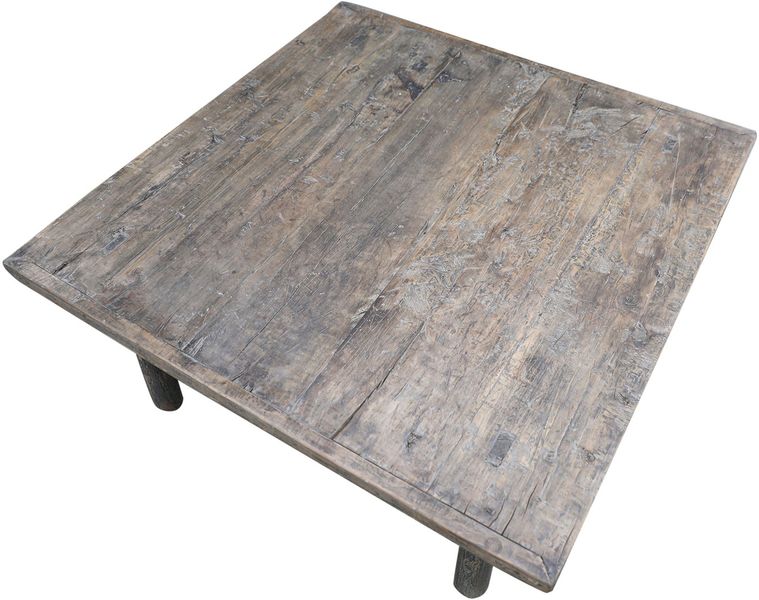 AURA, Alter Couchtisch 1Schublade antikes Unikat, Sofatisch, Wohnzimmertisch