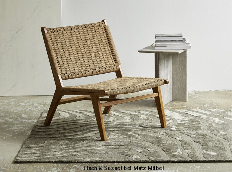 LINA, Beistelltisch Set Marmor-Holz