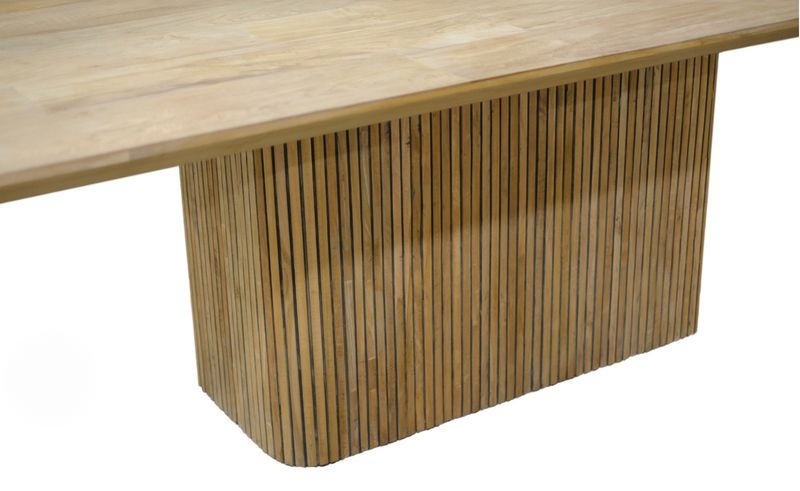 DASY, Stylischer Designer Esstisch B 230 cm Säulenfuß